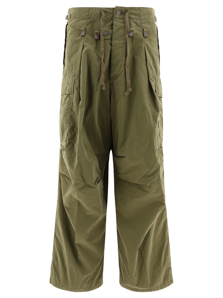 Ripstop Jumbo Trousers Green