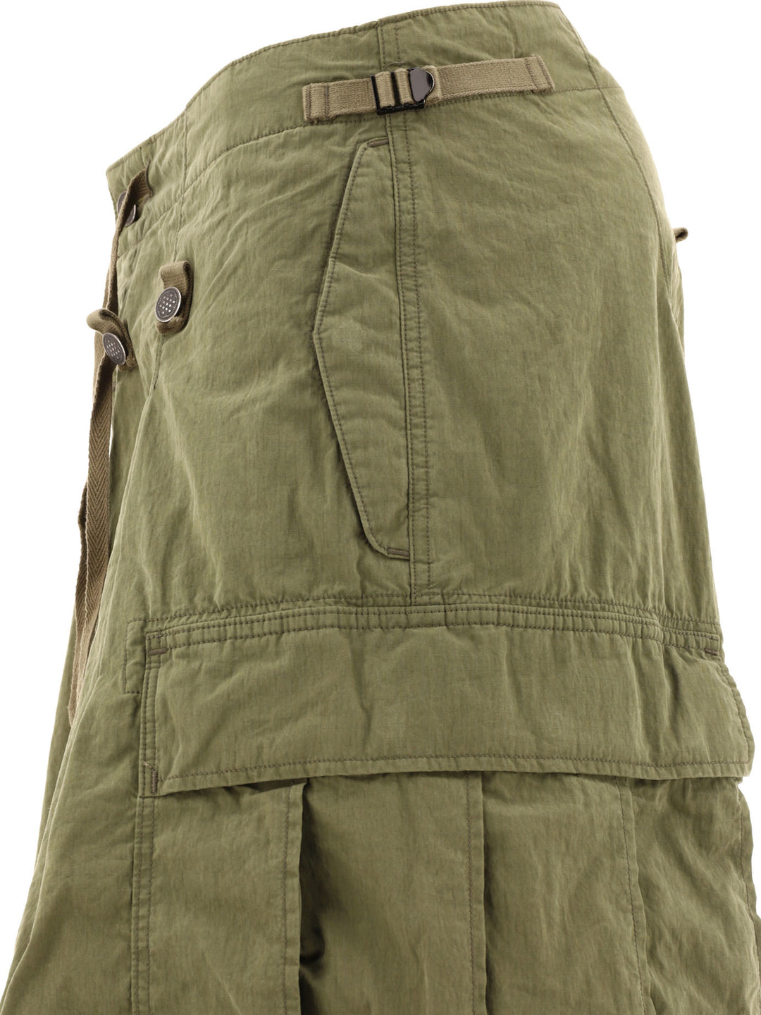 Ripstop Jumbo Trousers Green