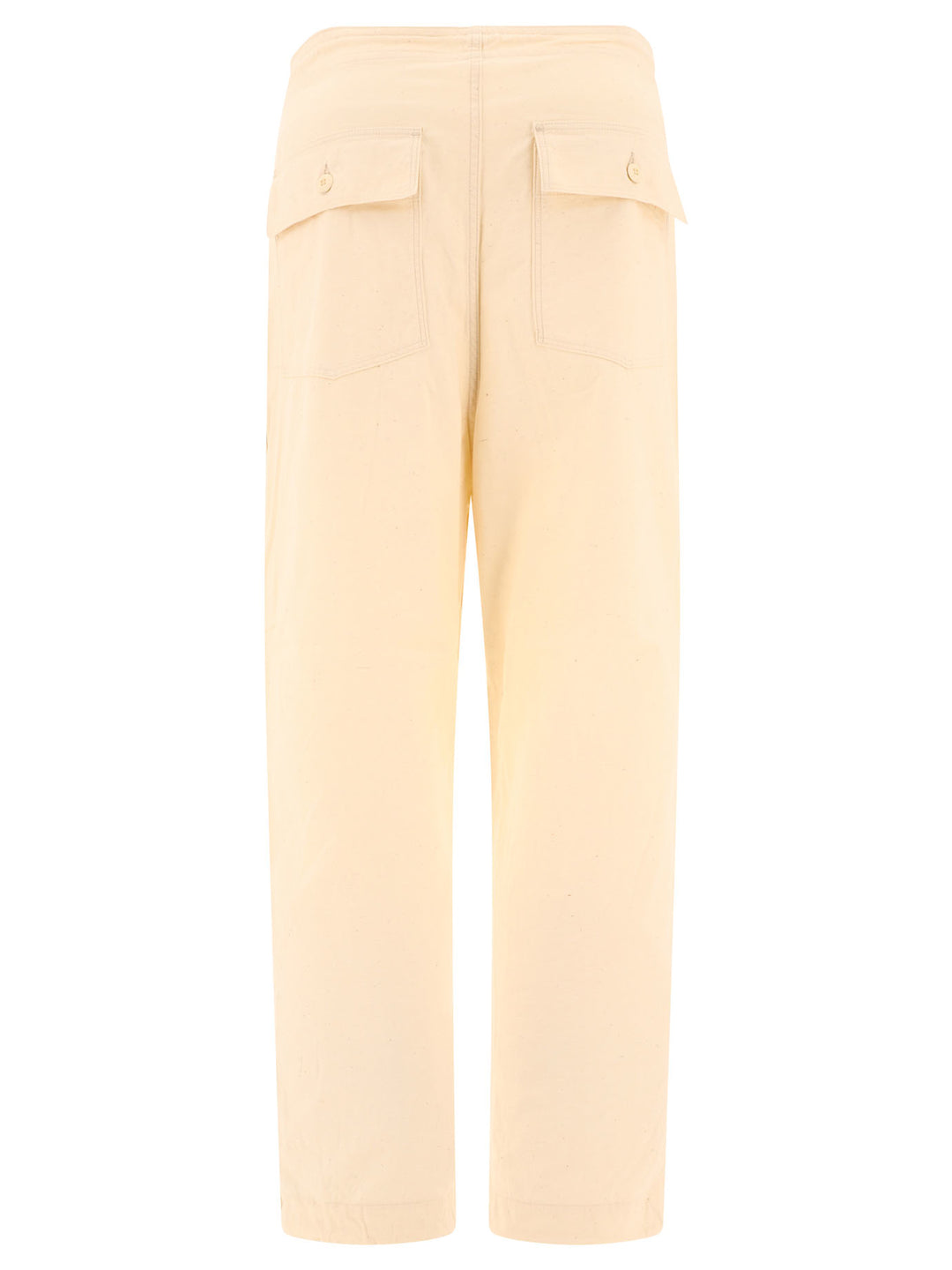 String Fatigue Trousers Beige