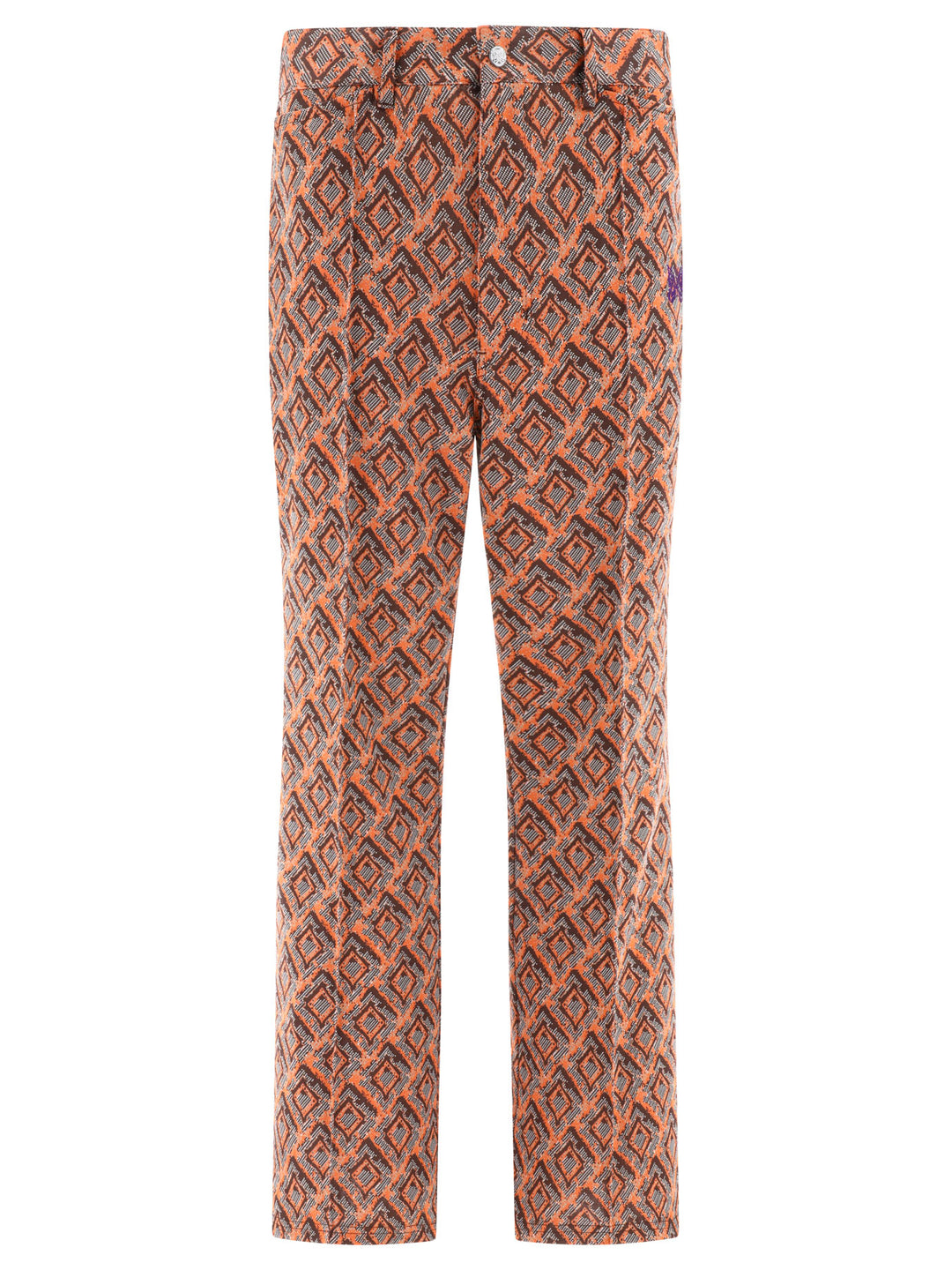 Bootcut Trousers Orange