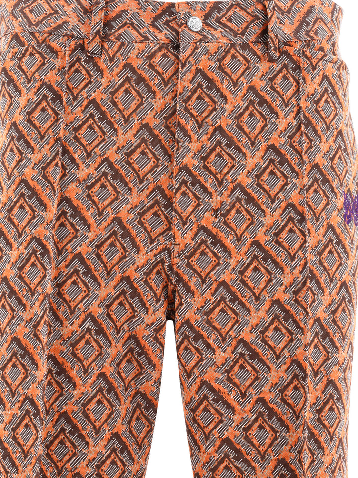 Bootcut Trousers Orange