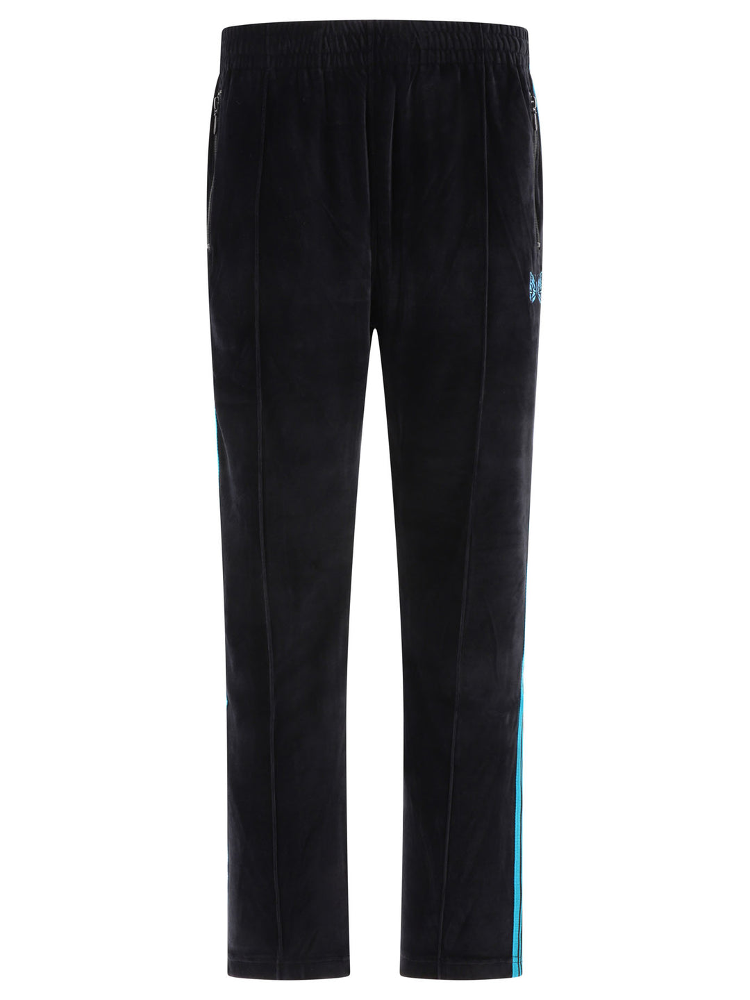 Velvet Track Trousers Black