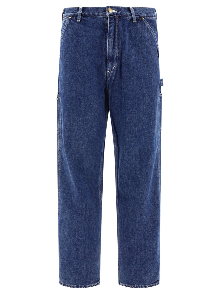 Utility Jeans Trousers Blue