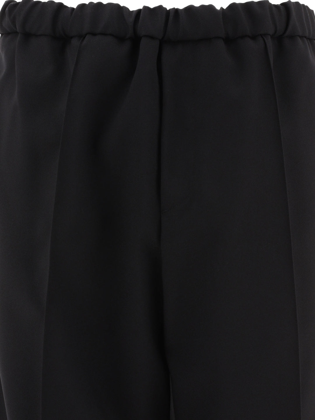 Tapered Trousers Black