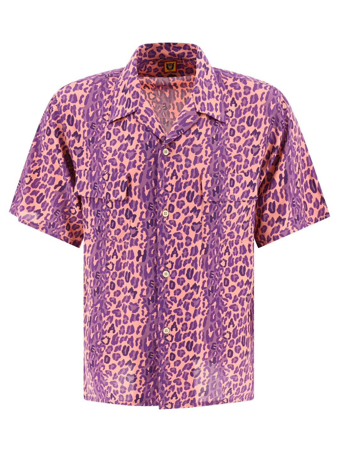 Leopard Aloha Shirts Pink