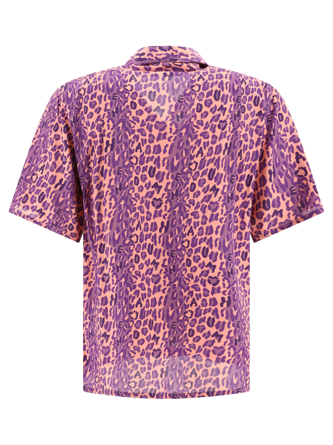 Leopard Aloha Shirts Pink