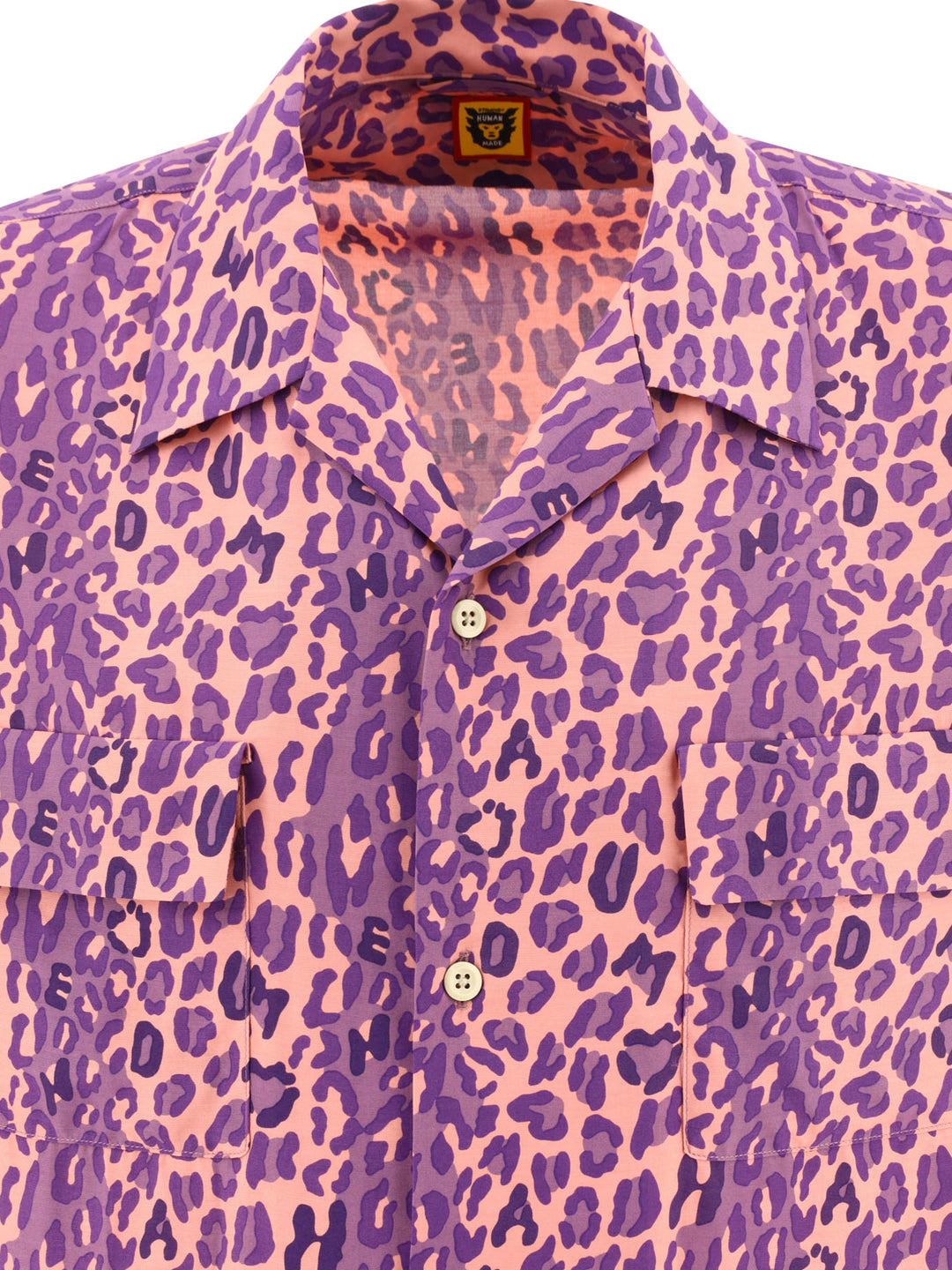 Leopard Aloha Shirts Pink