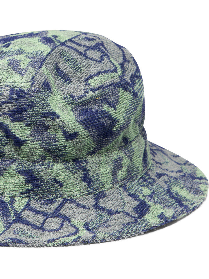 Abstract Pile Hats Green