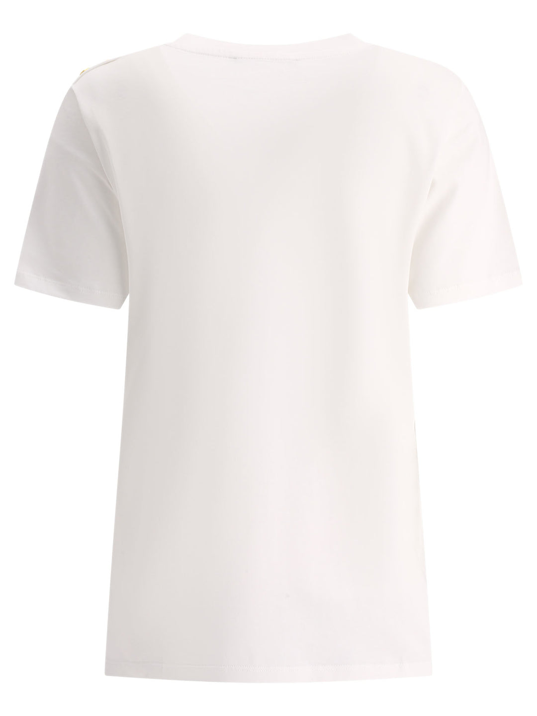 3 Buttons T-Shirts White