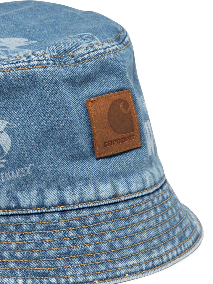 Stamp Hats Light Blue