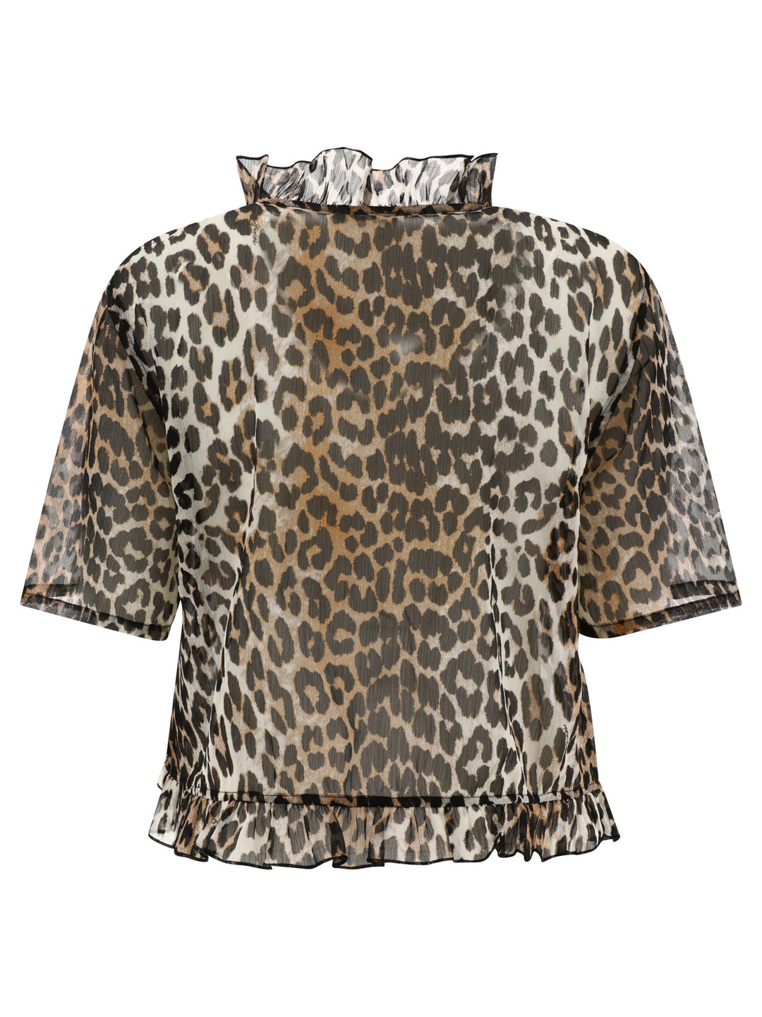 Animalier Top Tops Brown