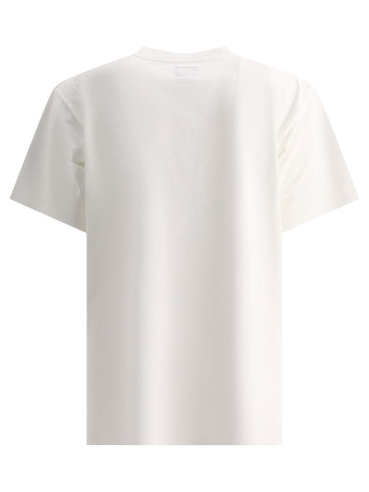 T-Shirt With Embroidery And Patch Pocket T-Shirts White