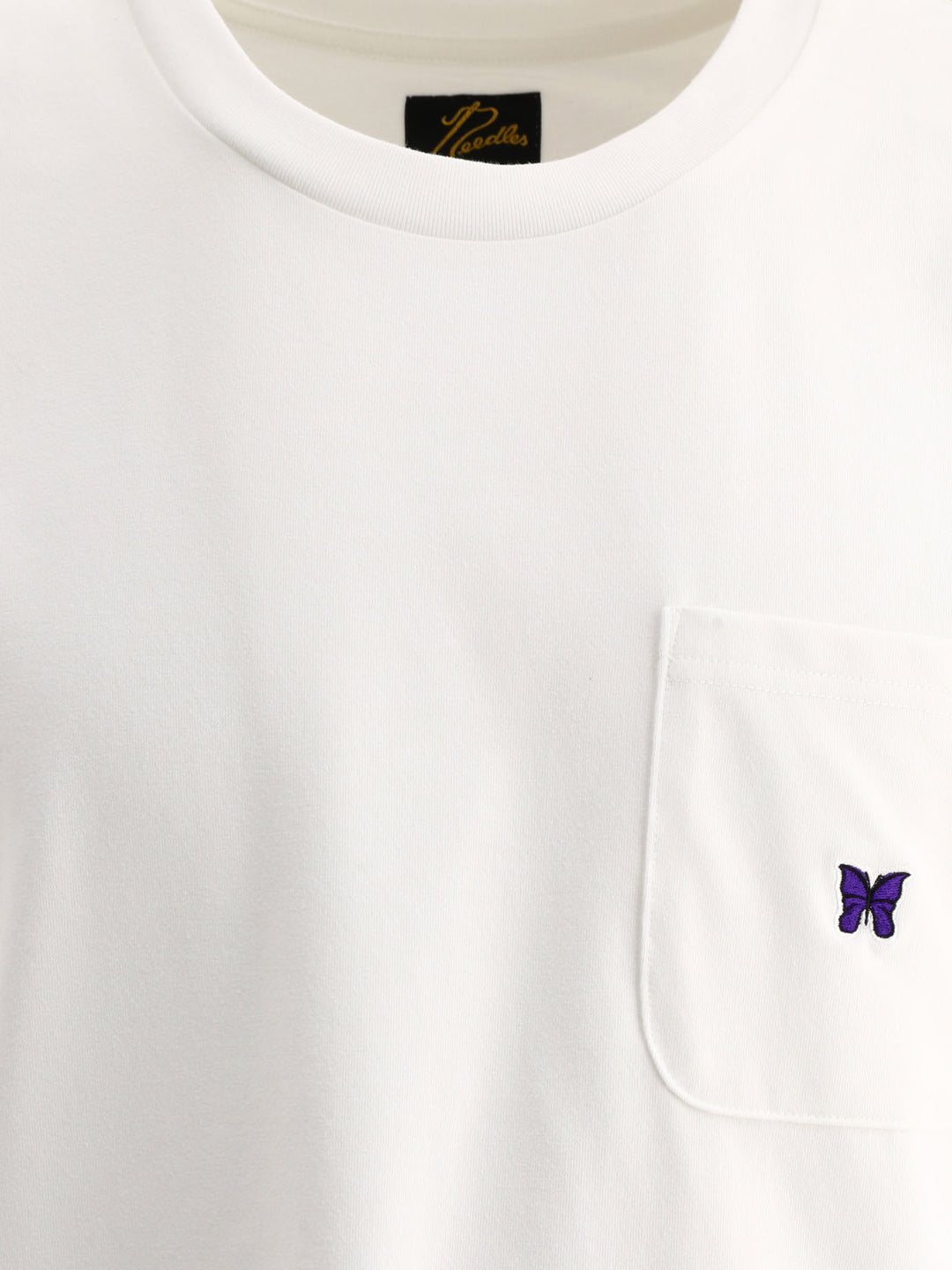 T-Shirt With Embroidery And Patch Pocket T-Shirts White