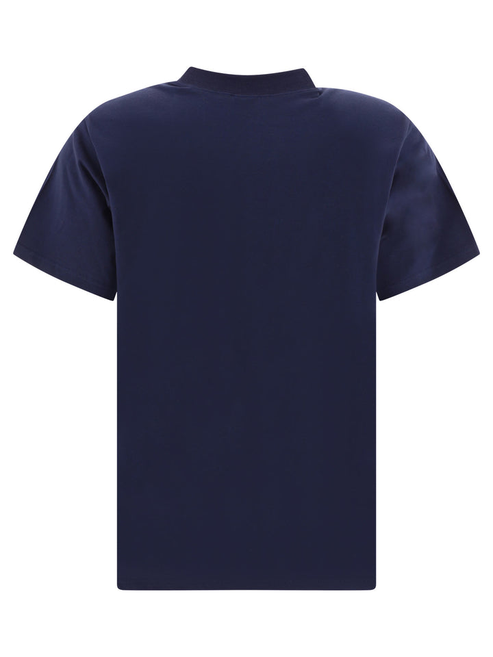 Embroidered T-Shirt T-Shirts Blue