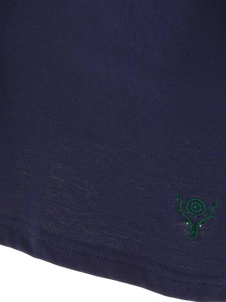 Embroidered T-Shirt T-Shirts Blue