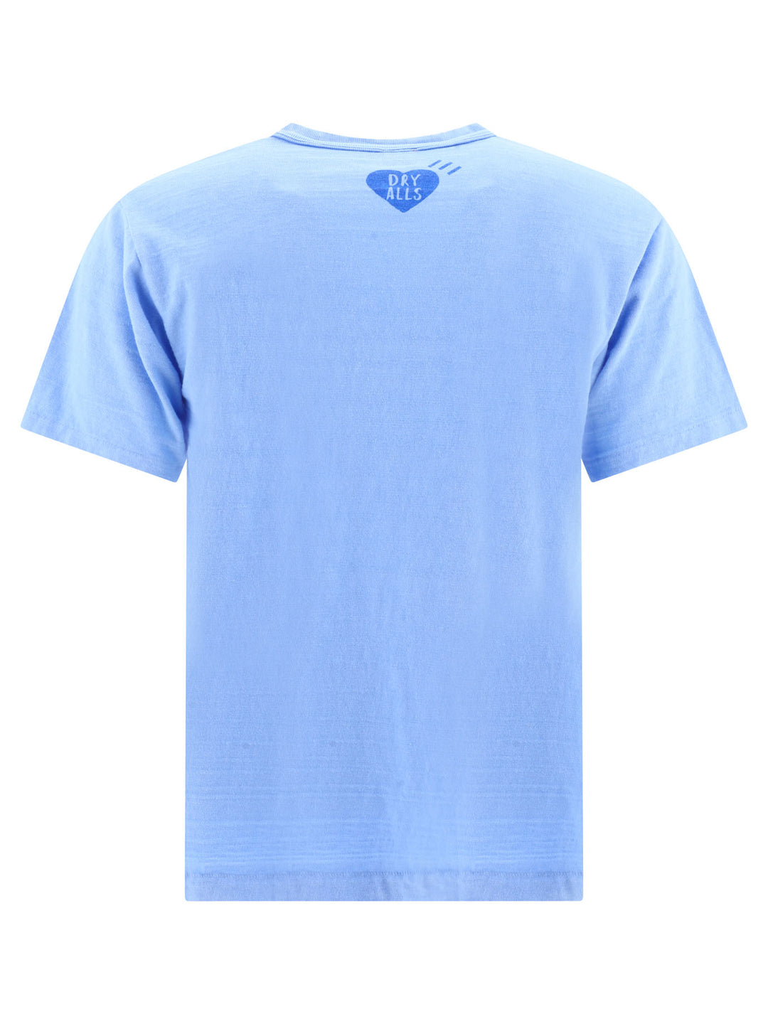 T-Shirt With Printed Logo T-Shirts Light Blue