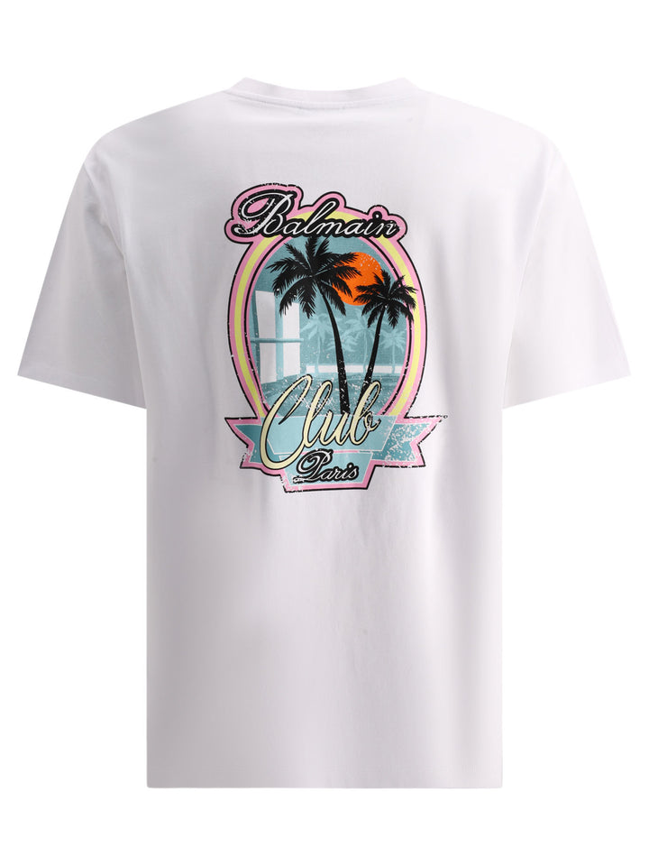 Club Balmain Signature T-Shirts White