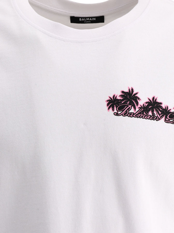 Club Balmain Signature T-Shirts White