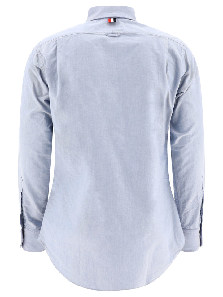 Shirt With Chest Pocket Shirts Light Blue