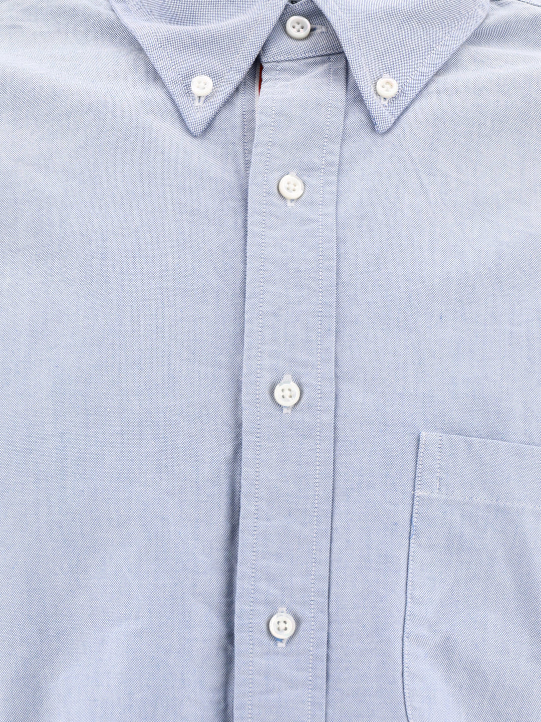 Shirt With Chest Pocket Shirts Light Blue