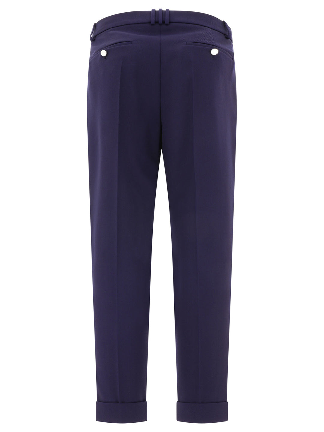 Twill Tailored Trousers Blue