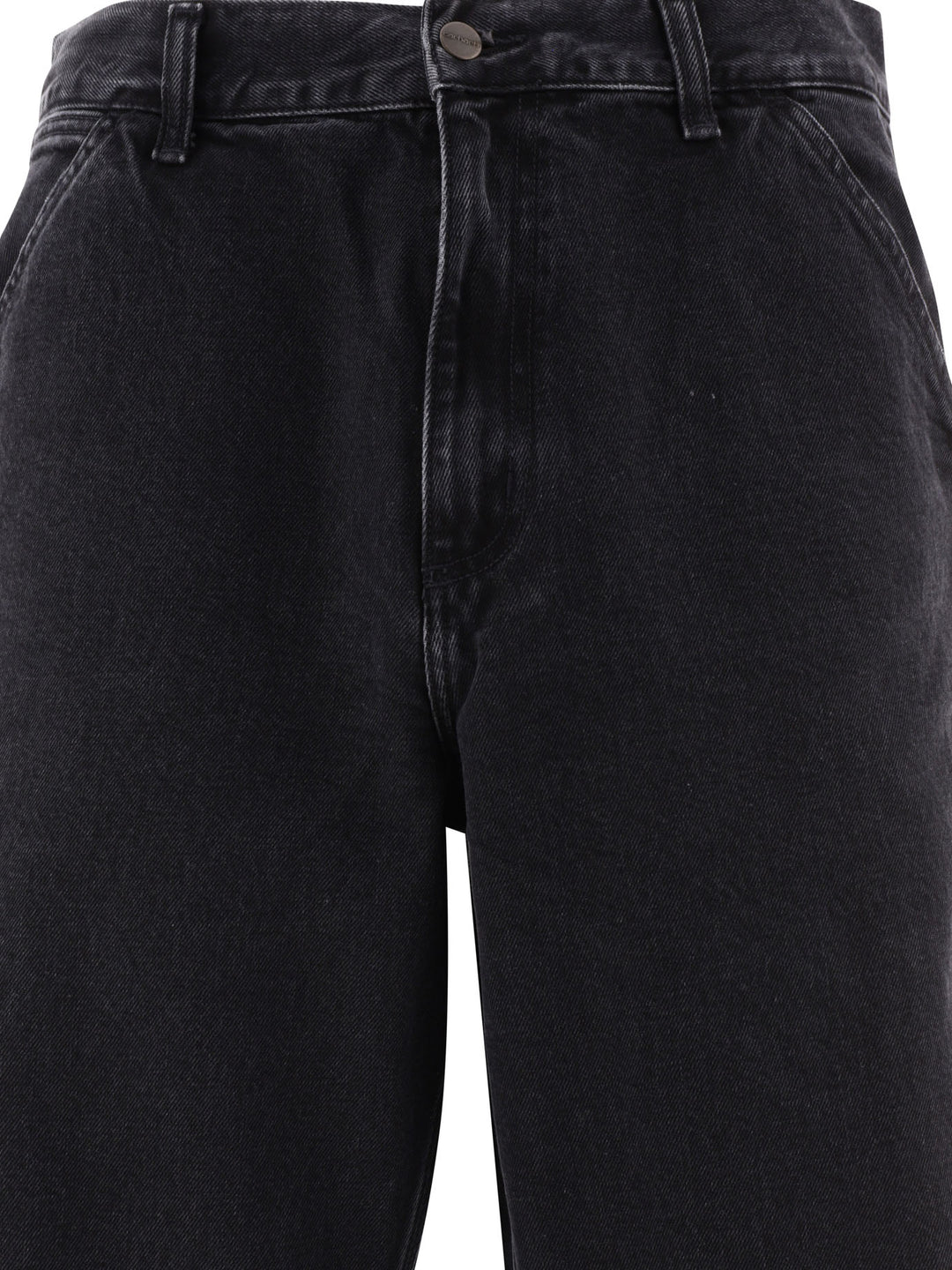 Single Knee Trousers Black