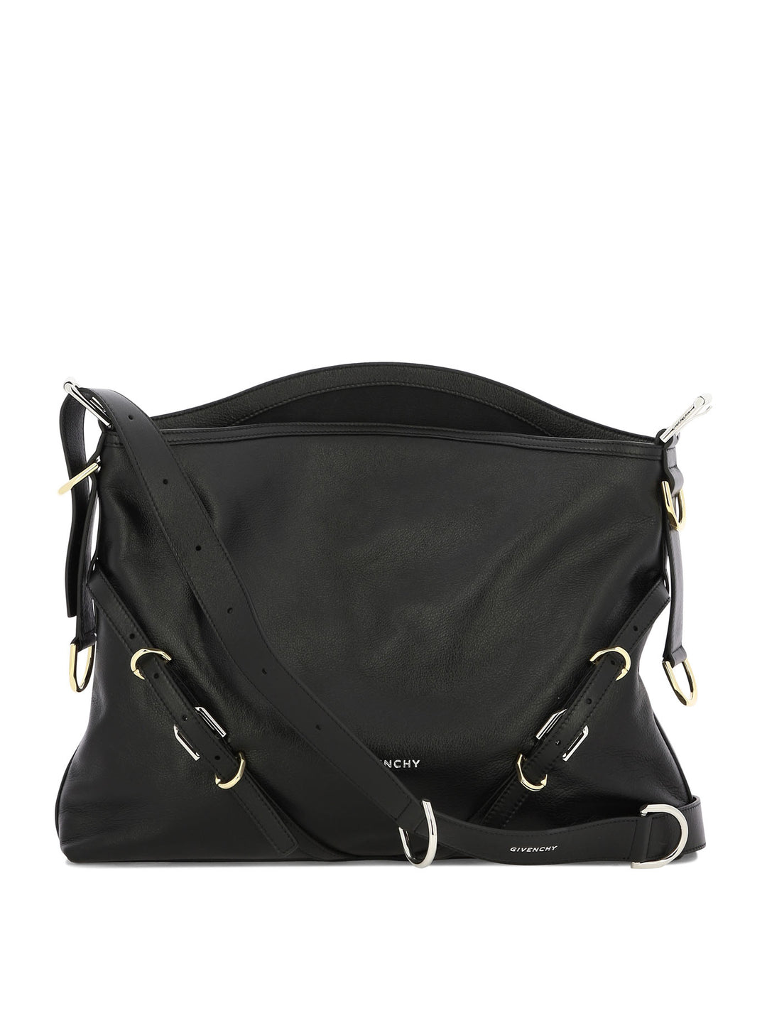 Medium Voyou Shoulder Bags Black