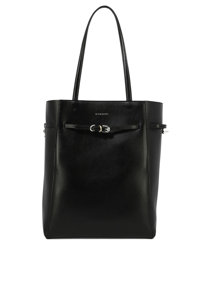 Medium Voyou Shoulder Bags Black