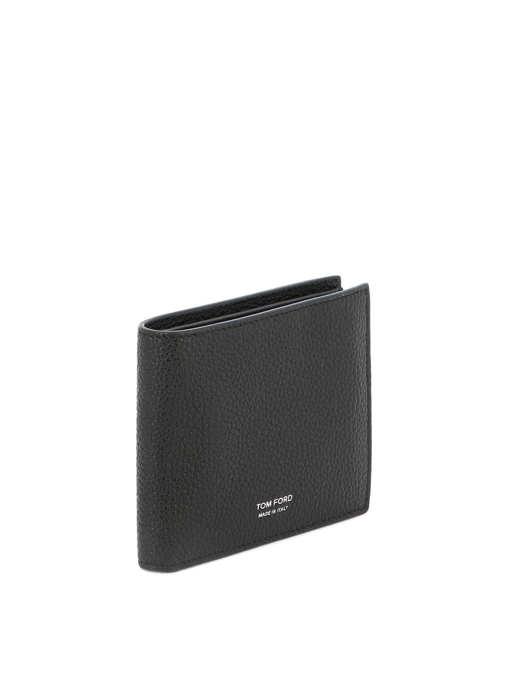 T Line Wallets & Card Holders Black