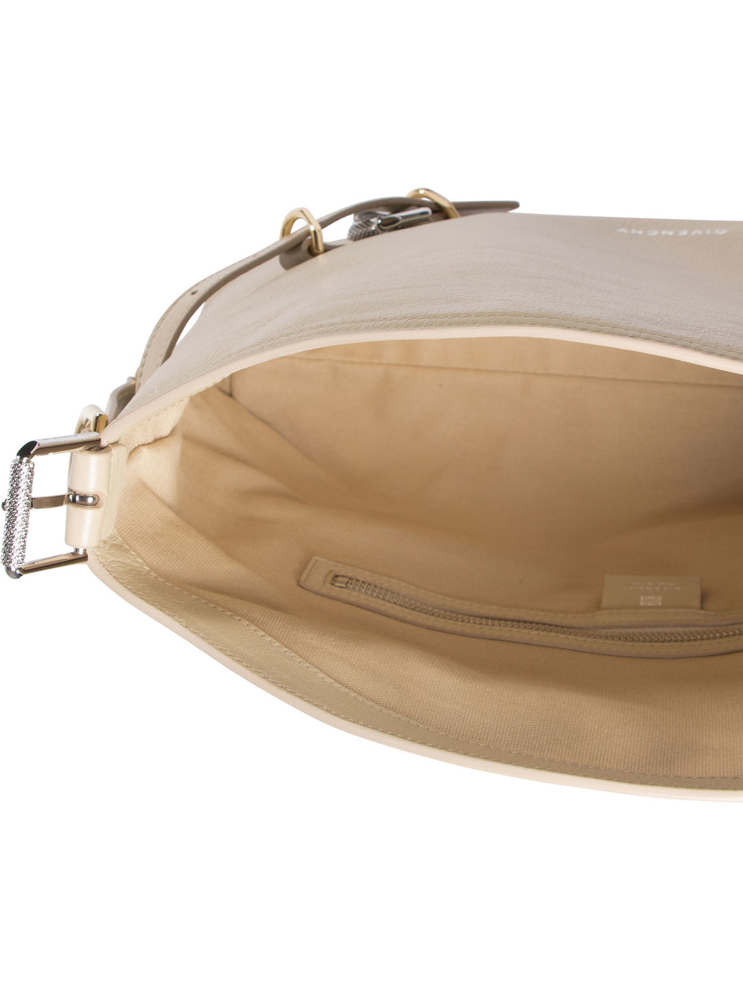 Medium Voyou Shoulder Bags Beige