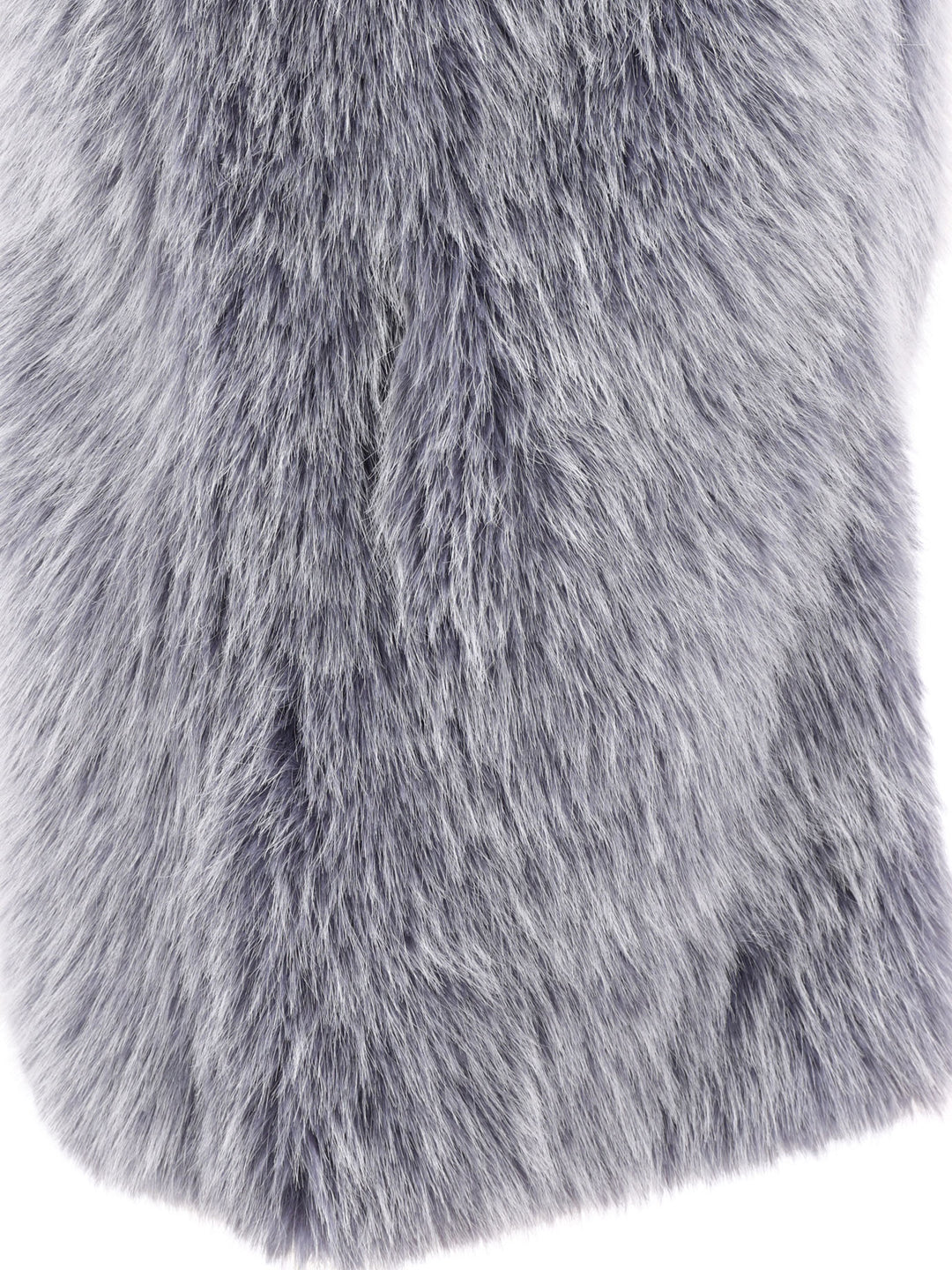 Faux Fur Vest Jacket Jackets Light Blue