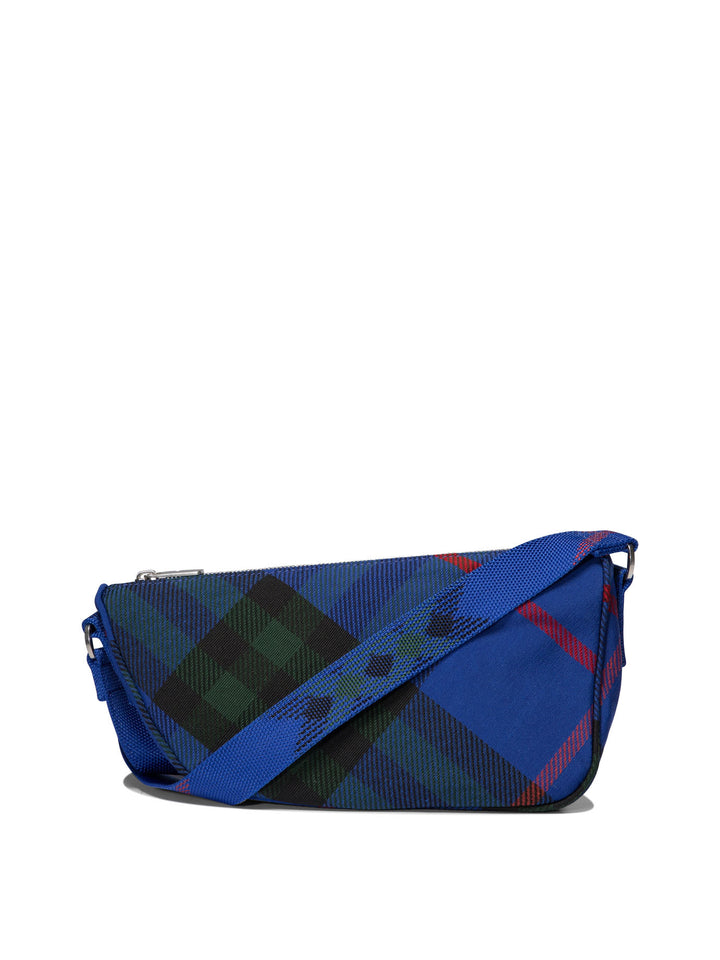 Shield Small Crossbody Bags Blue