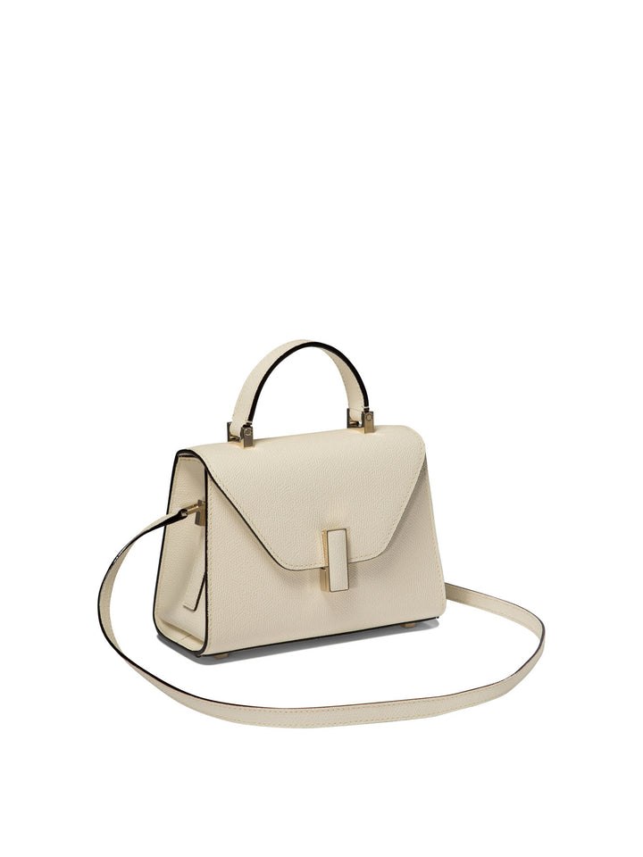 Iside Micro Crossbody Bags White