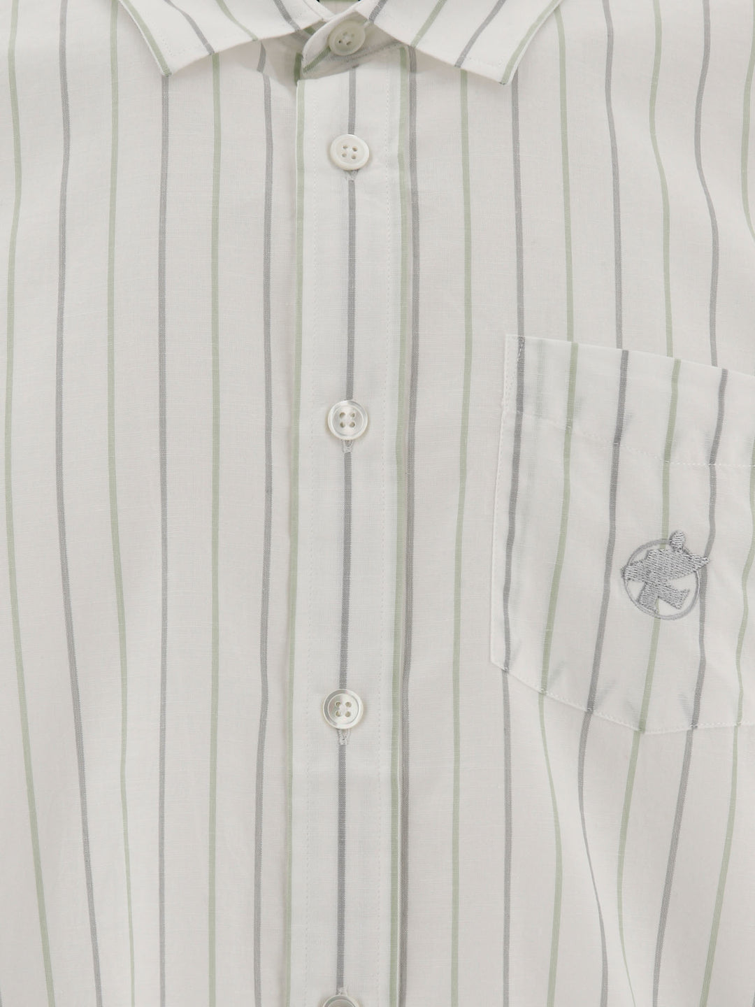 Classic Striped Shirt Shirts White