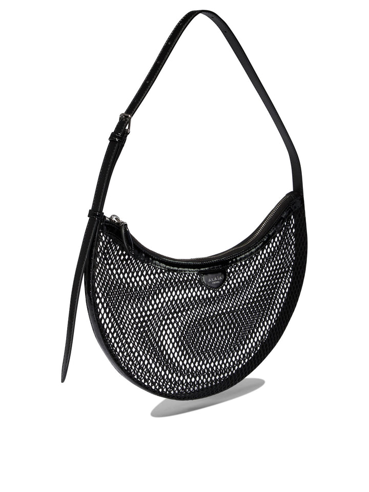 Demi Lune One Piece Shoulder Bags Black