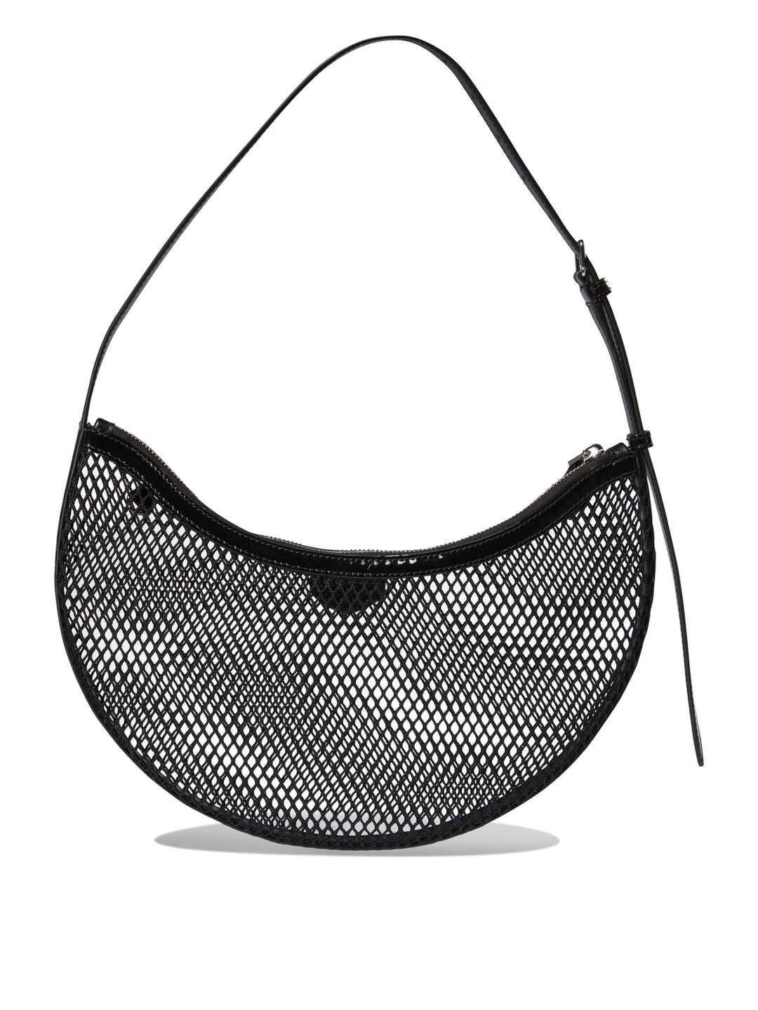 Demi Lune One Piece Shoulder Bags Black