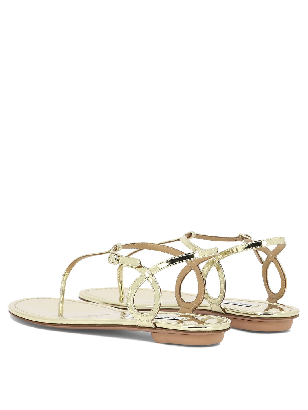 Almost Bare Sandals Gold