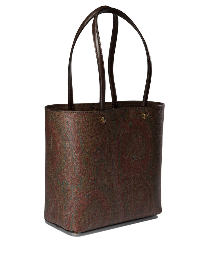 Etro Essential Shoulder Bags Brown