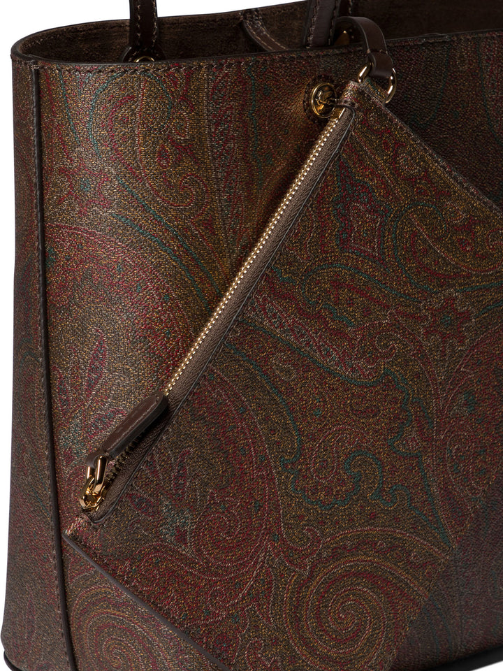 Etro Essential Shoulder Bags Brown