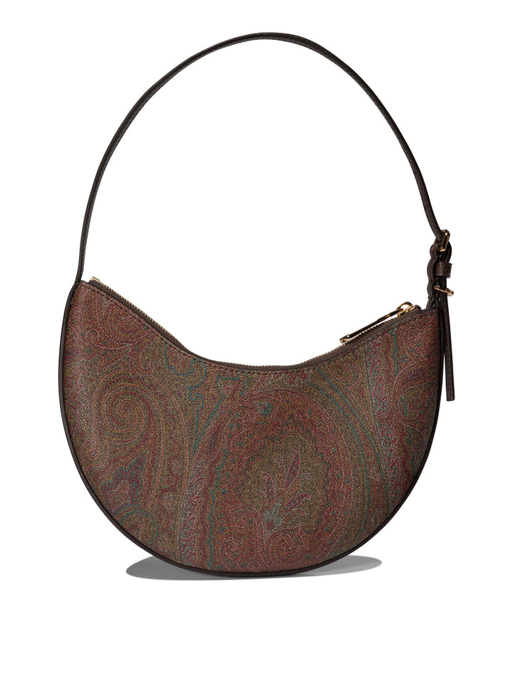 Etro Essential Shoulder Bags Brown