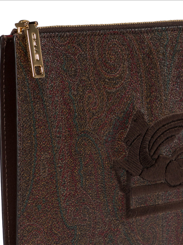 Paisley Pouch Brown