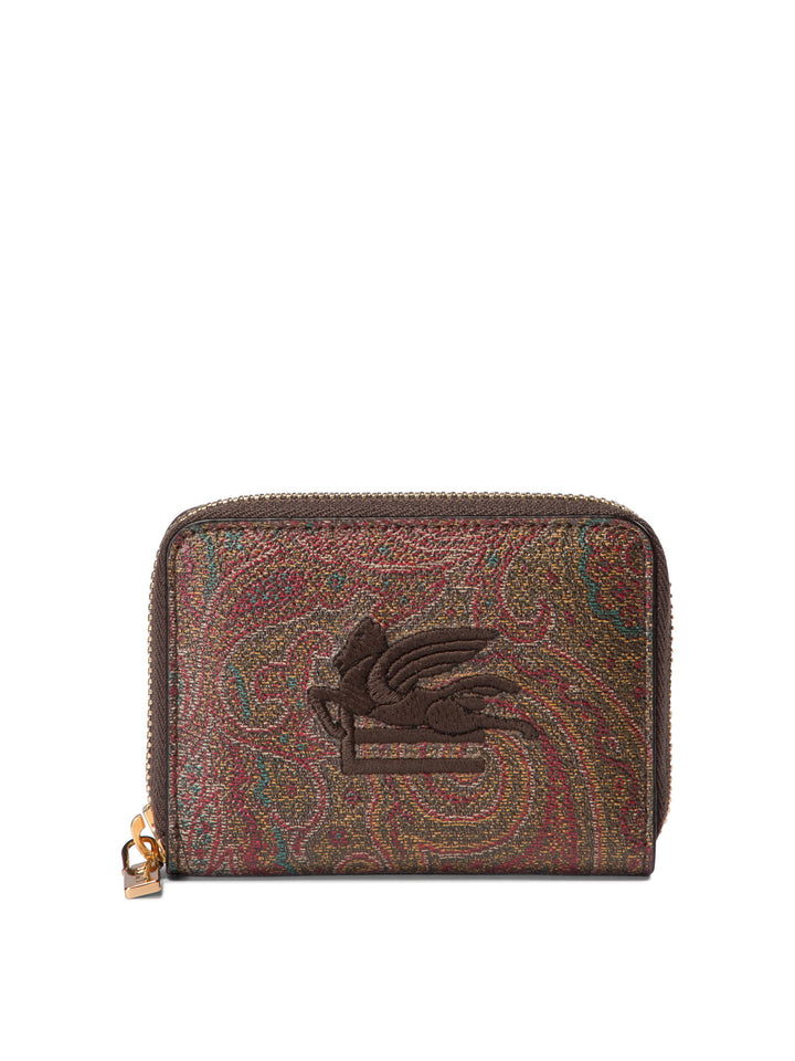 Paisley Wallets & Card Holders Brown