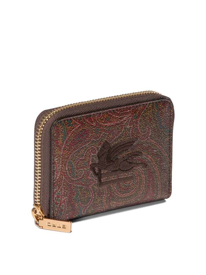 Paisley Wallets & Card Holders Brown