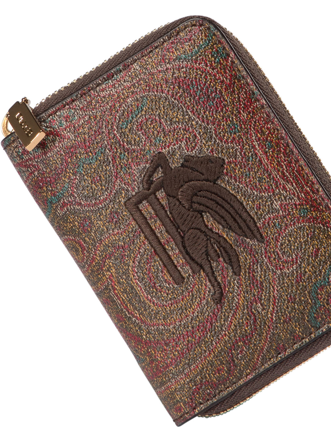 Paisley Wallets & Card Holders Brown