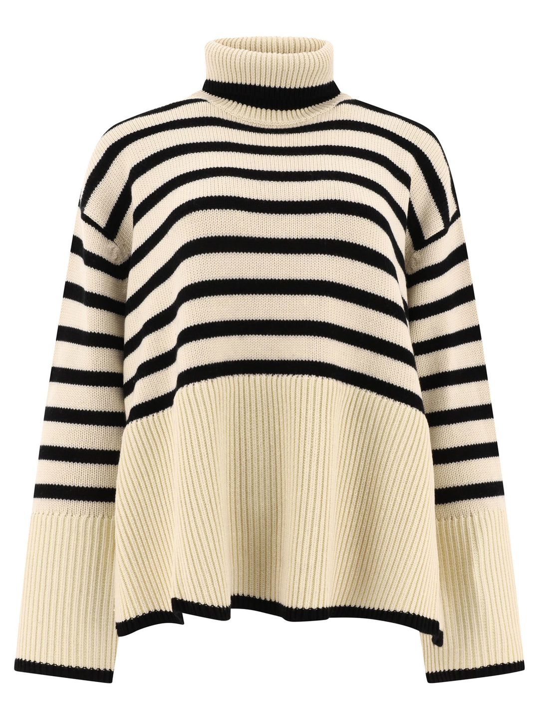 Signature Stripe Knitwear White