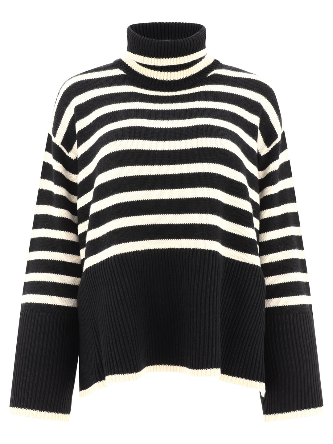 Signature Stripe Knitwear Black