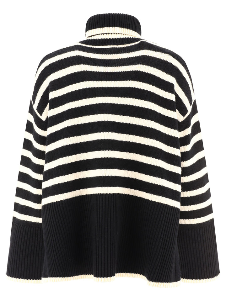 Signature Stripe Knitwear Black