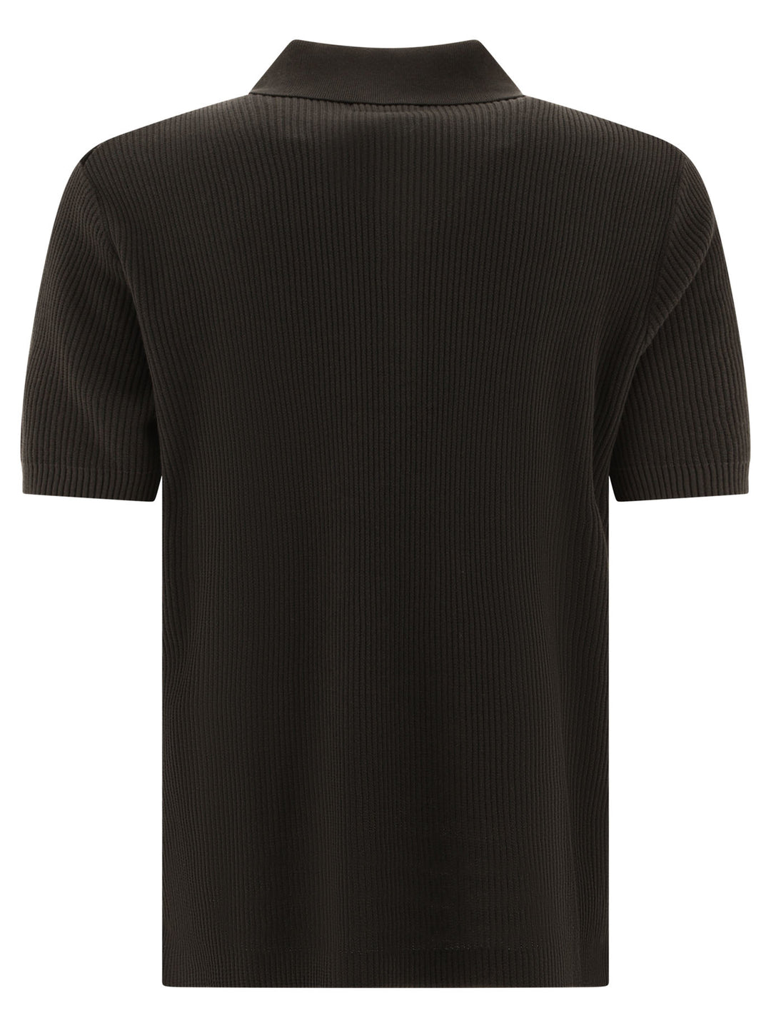 Knit Polo Shirt Polo Shirts Black