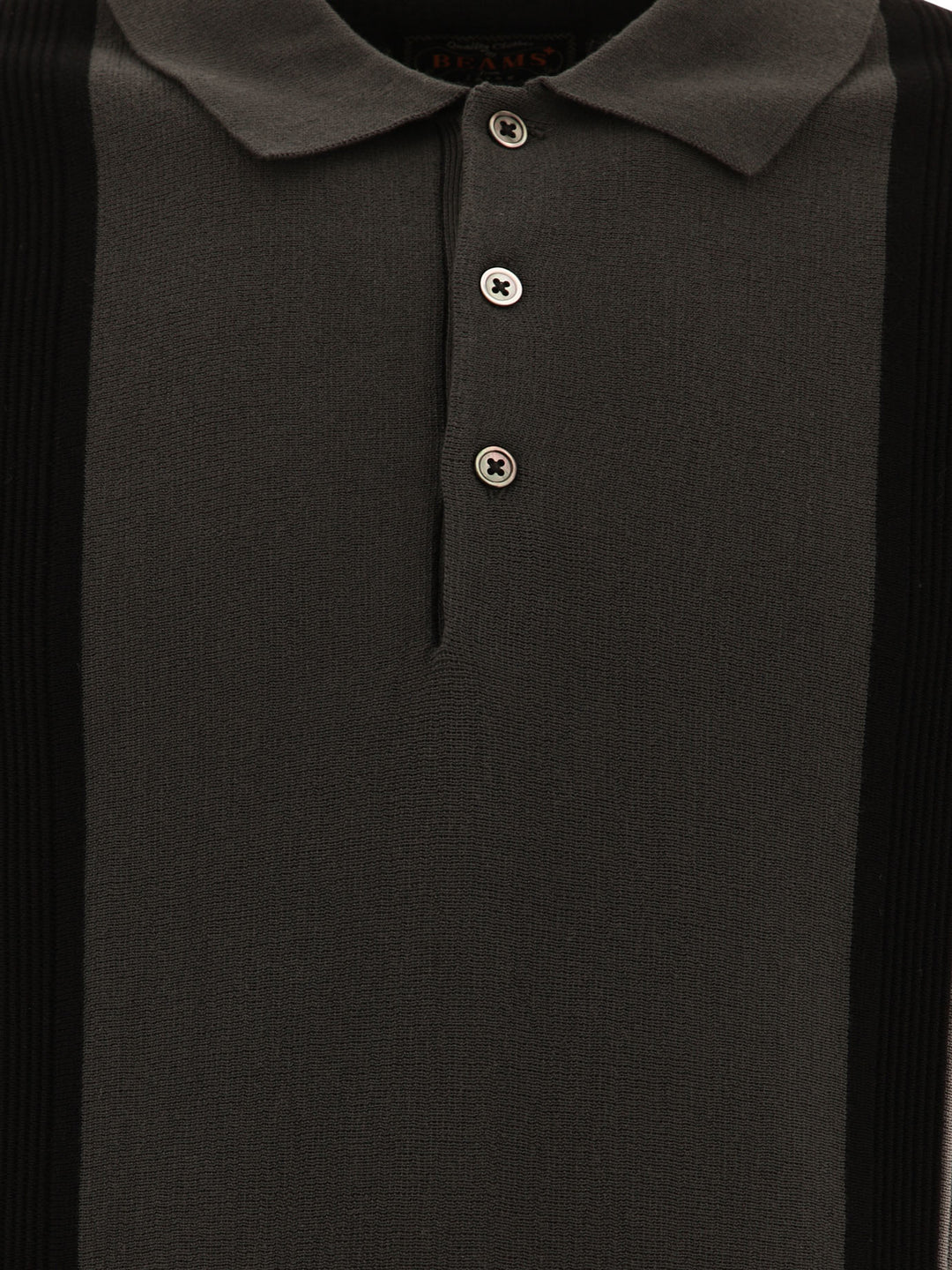 Knit Polo Shirt Polo Shirts Black