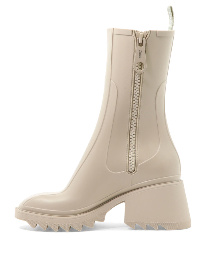 Betty Ankle Boots Beige